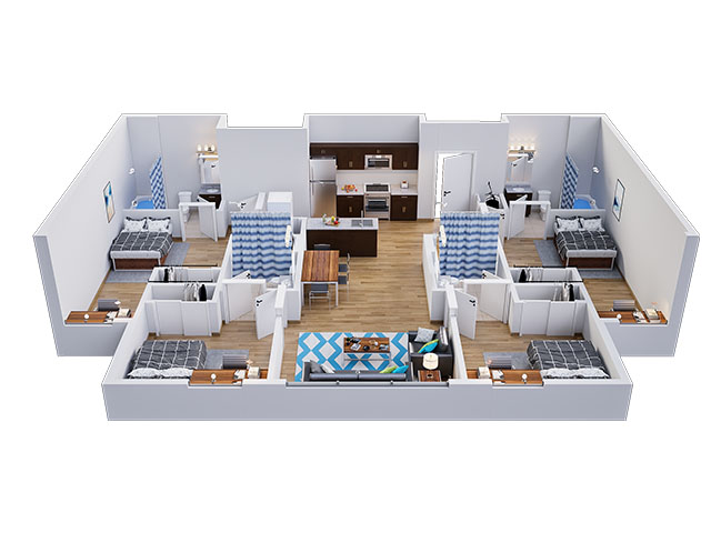 Lark D Floor plan layout