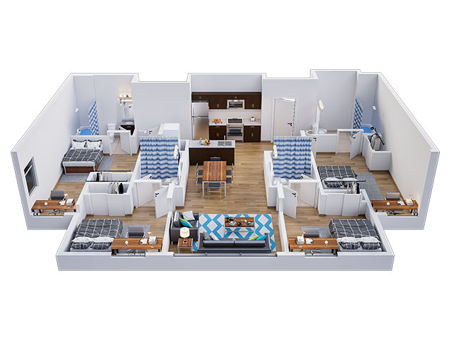 Lark B Floor plan layout