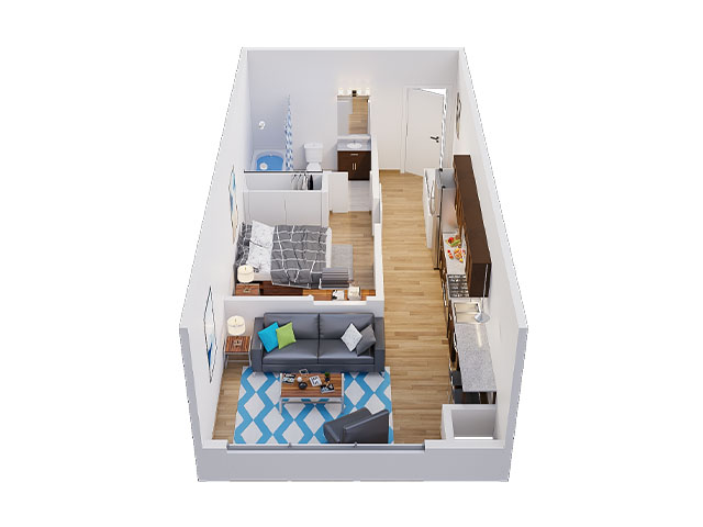 Hudson Floor plan layout